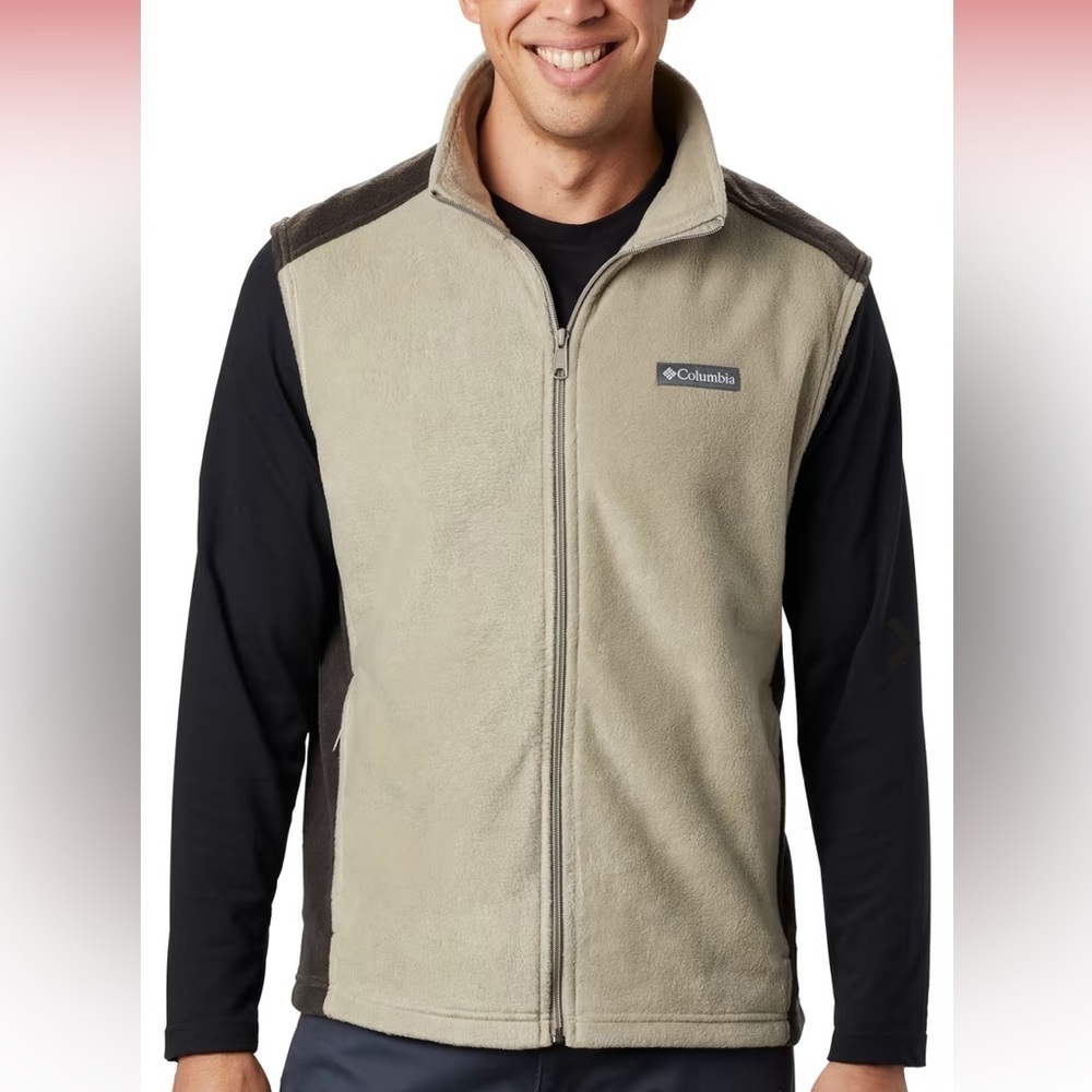 COLUMBIA / Men's Steens Mountain Fleece Vest Size M